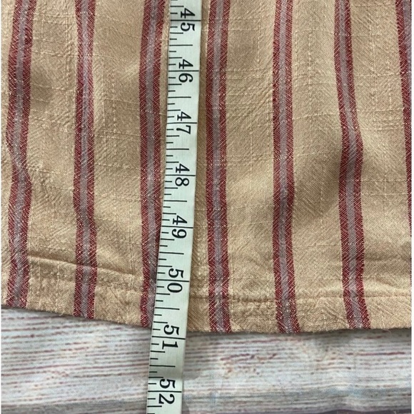 Indi & Cold San Sebastian V Neck Stripe Pheasant Maxi Dress - Medium - Picture 4 of 13